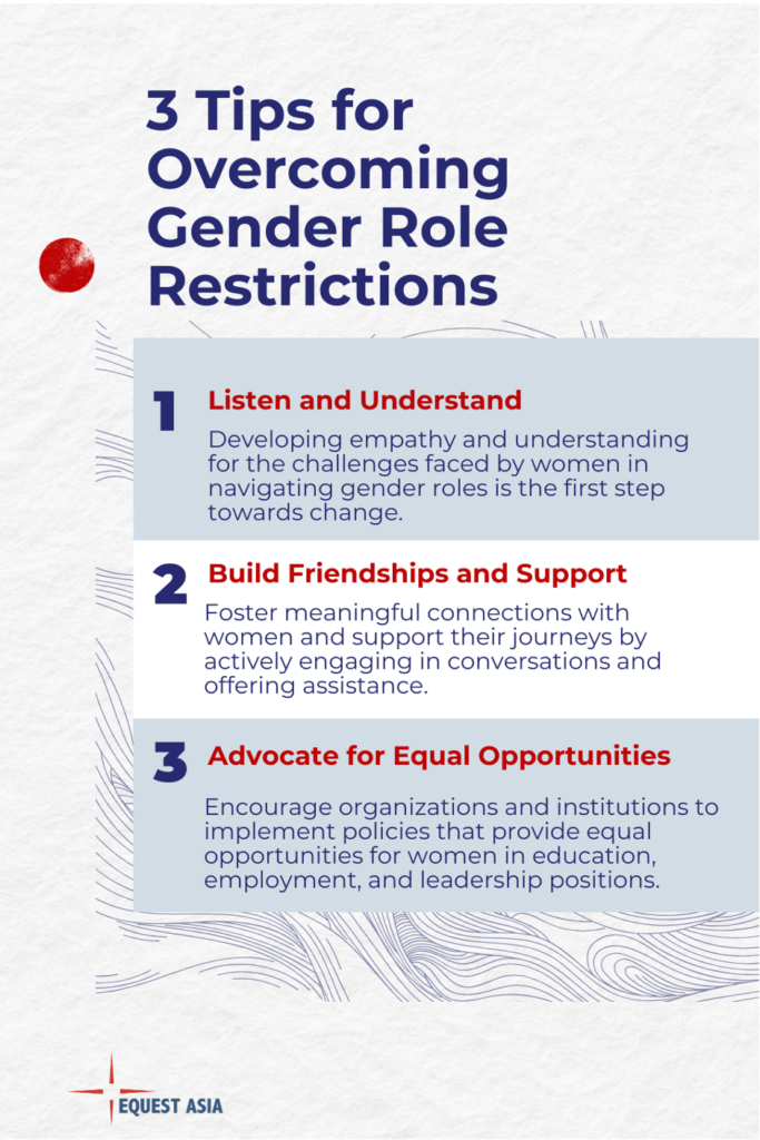 Tips for Overcoming Gender Role Restrictions